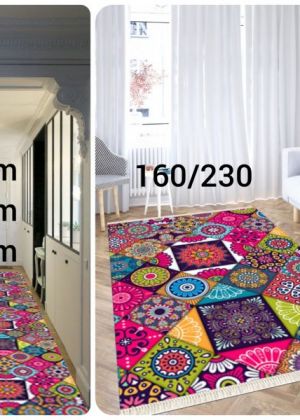 Tapis salon où chambre +  Décent de lit + tapis couloir 3D LINK