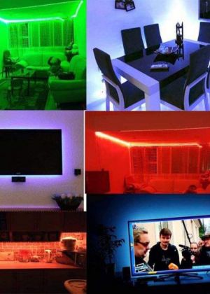 LED (RGB) avec télécommande